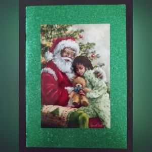 Christmas cards glitter
